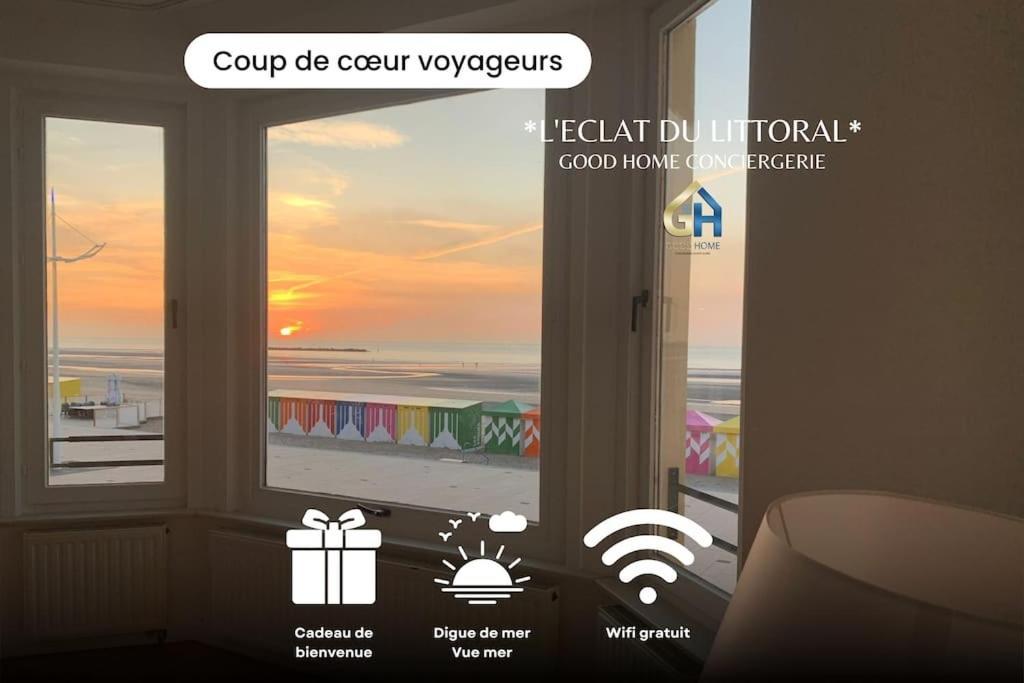 L'Eclat Du Littoral Vue Mer - Good Home Dunkirk Ngoại thất bức ảnh